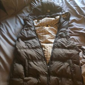 Lululemon puffer vest black, reversible!!